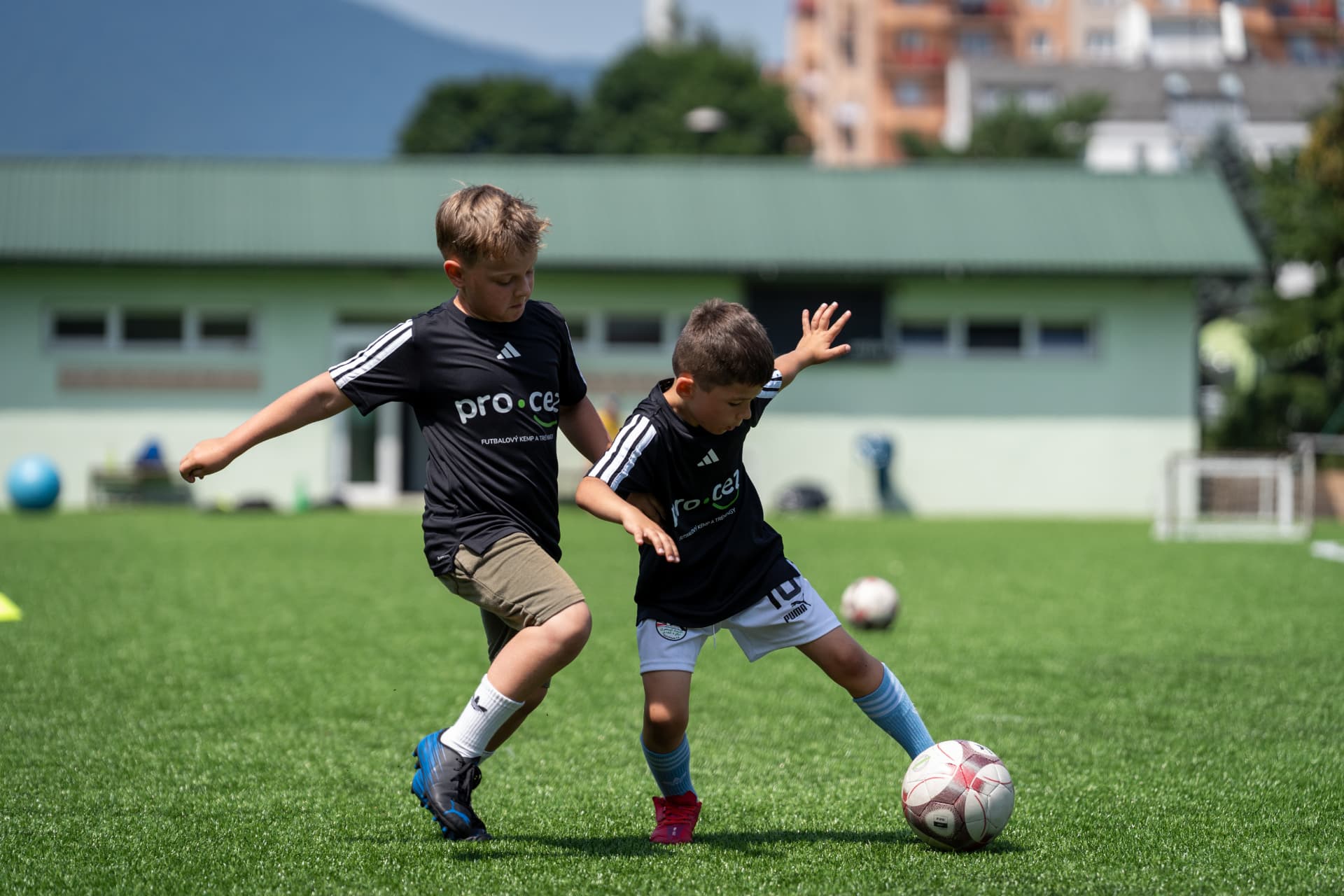 Deti pri futbale